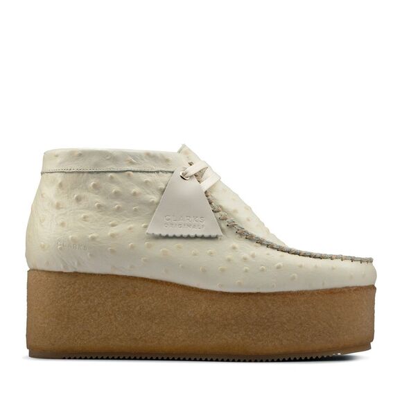 Clarks Shoes - Clarks Womens Wallabee ELVTD Beige Shoes (NWT)